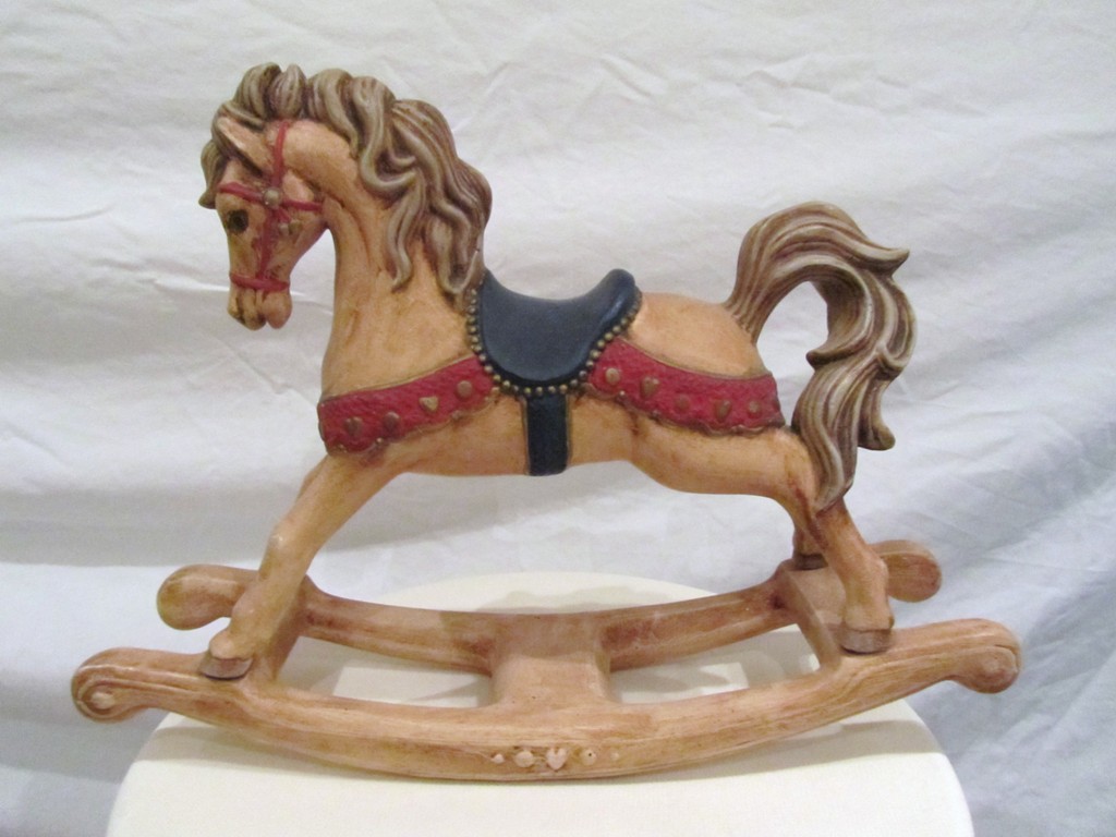 Highly collectable ceramic Rocking Horse